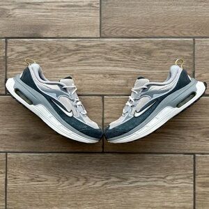 Nike Air Max SC Blue Grey White Suede Mesh Running Shoes Women’s 7.5